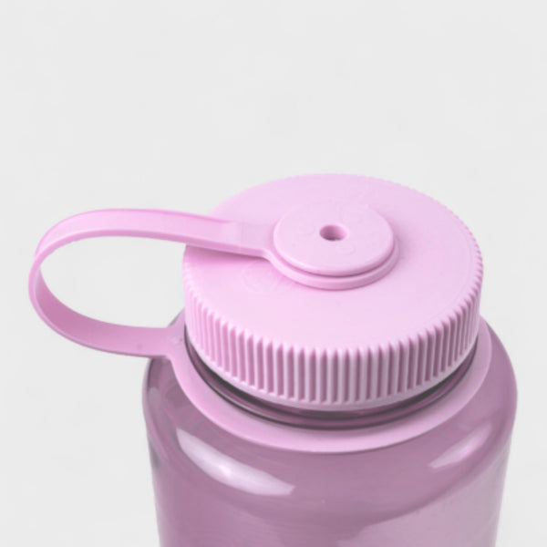 Nalgene 1 Litre Sustain Wide Mouth Bottle - Monochrome CHERRY BLOSSOM