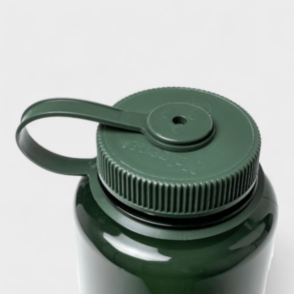 Nalgene 1 Litre Sustain Wide Mouth Bottle - Monochrome JADE