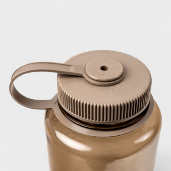 Nalgene 1 Litre Sustain Wide Mouth Bottle - Monochrome MOCHA