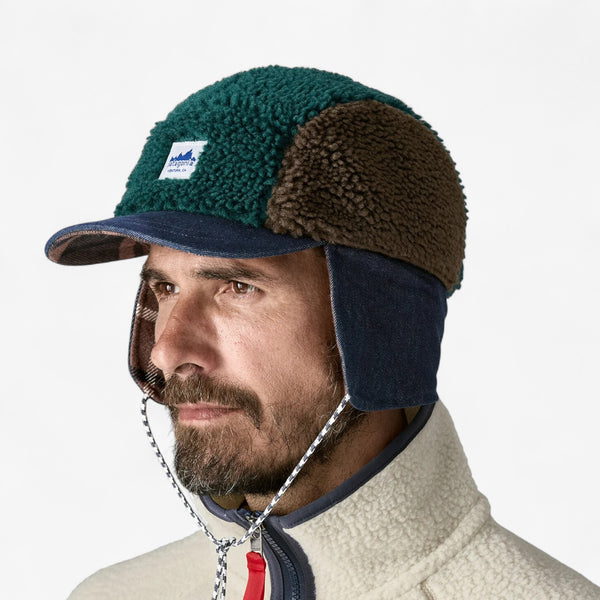 Patagonia Range Earflap Cap - Cascade Green