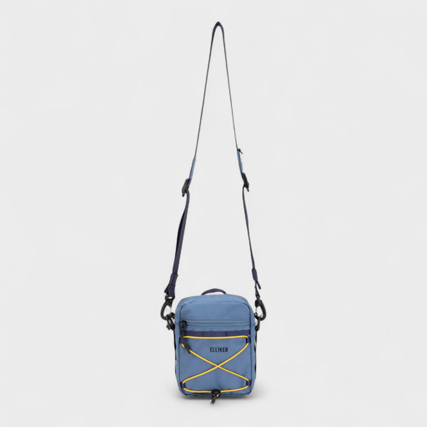 Elliker Kep Cross Body Bag - Steel Blue