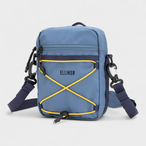 Elliker Kep Cross Body Bag - Steel Blue
