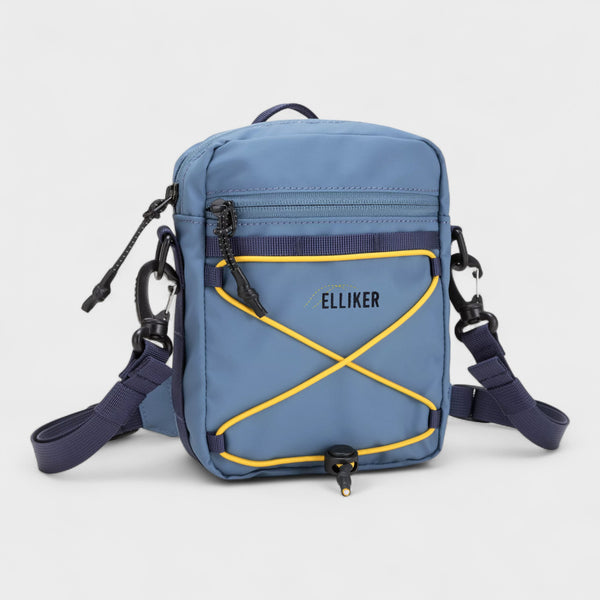 Elliker Kep Cross Body Bag - Steel Blue