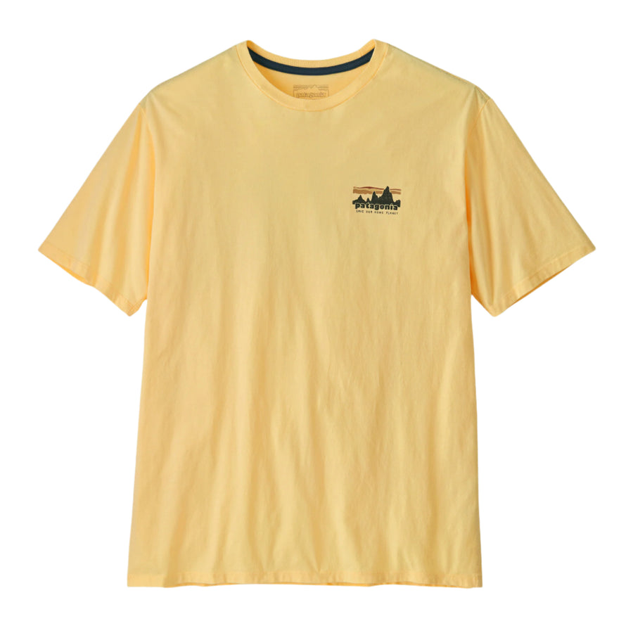 Patagonia '73 Skyline Organic Tee - Buttercup Yellow