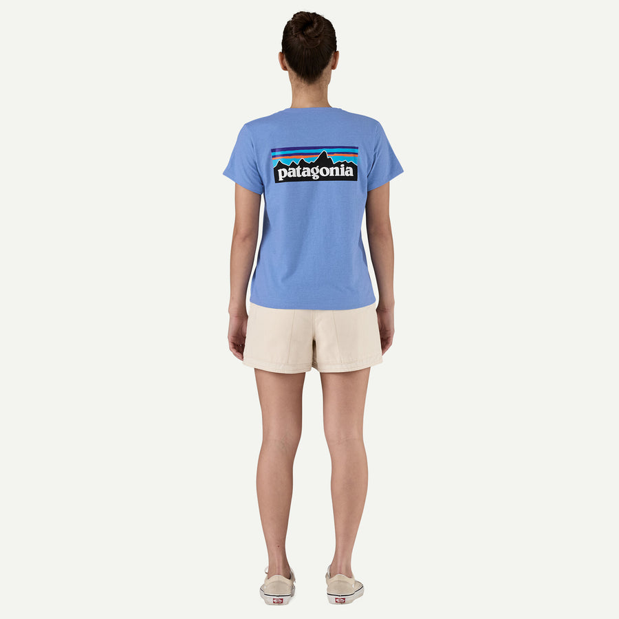 Patagonia Women's P-6 Logo Responsibili-Tee® - Abundant Blue