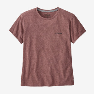 Patagonia Women's P-6 Logo Responsibili-Tee - Dulse Mauve