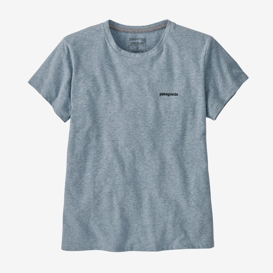 Patagonia Women's P-6 Logo Responsibili-Tee - Thermal Blue