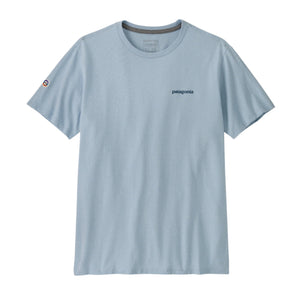 Patagonia Fitz Roy Icon Responsibili-Tee® - Fleck Blue