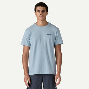 Patagonia Fitz Roy Icon Responsibili-Tee® - Fleck Blue