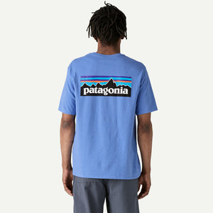 Patagonia Men's P-6 Logo Responsibili-Tee® - Abundant Blue