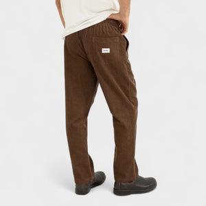 Rhythm Men's Cord jam Pant - Brown