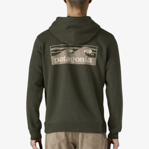 Patagonia Men's Boardshort Logo Uprisal Hoody - Basin Green