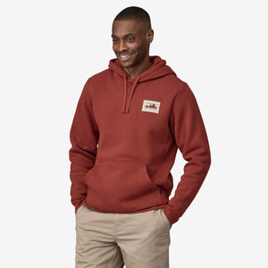 Patagonia '73 Skyline Uprisal Hoody - Burnished Red