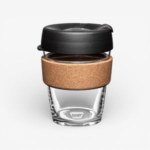 KeepCup Cork Brew 12oz Coffee Cup - Black