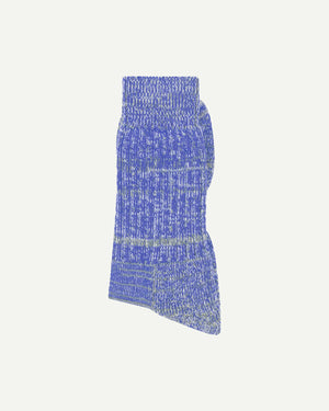 USKEES #4006 ORGANIC COTTON SOCKS - ULTRA BLUE