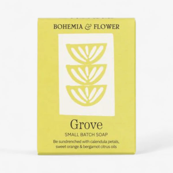 Bohemia & Flower  Grove Bar Soap - Spanish Orange, Bergamot & Calendula