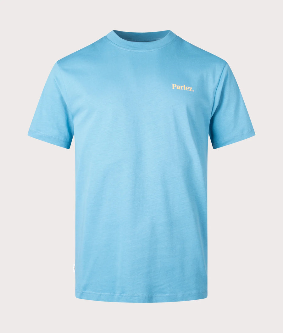 Parlez Reefer T-Shirt - Dusty Blue