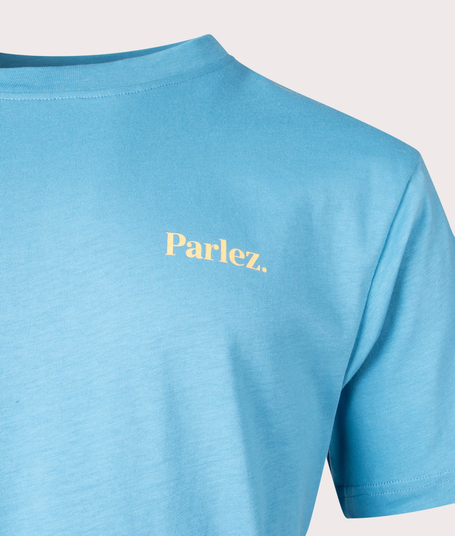 Parlez Reefer T-Shirt - Dusty Blue