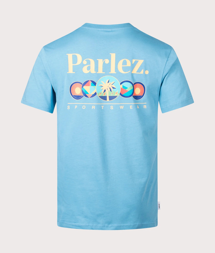 Parlez Reefer T-Shirt - Dusty Blue