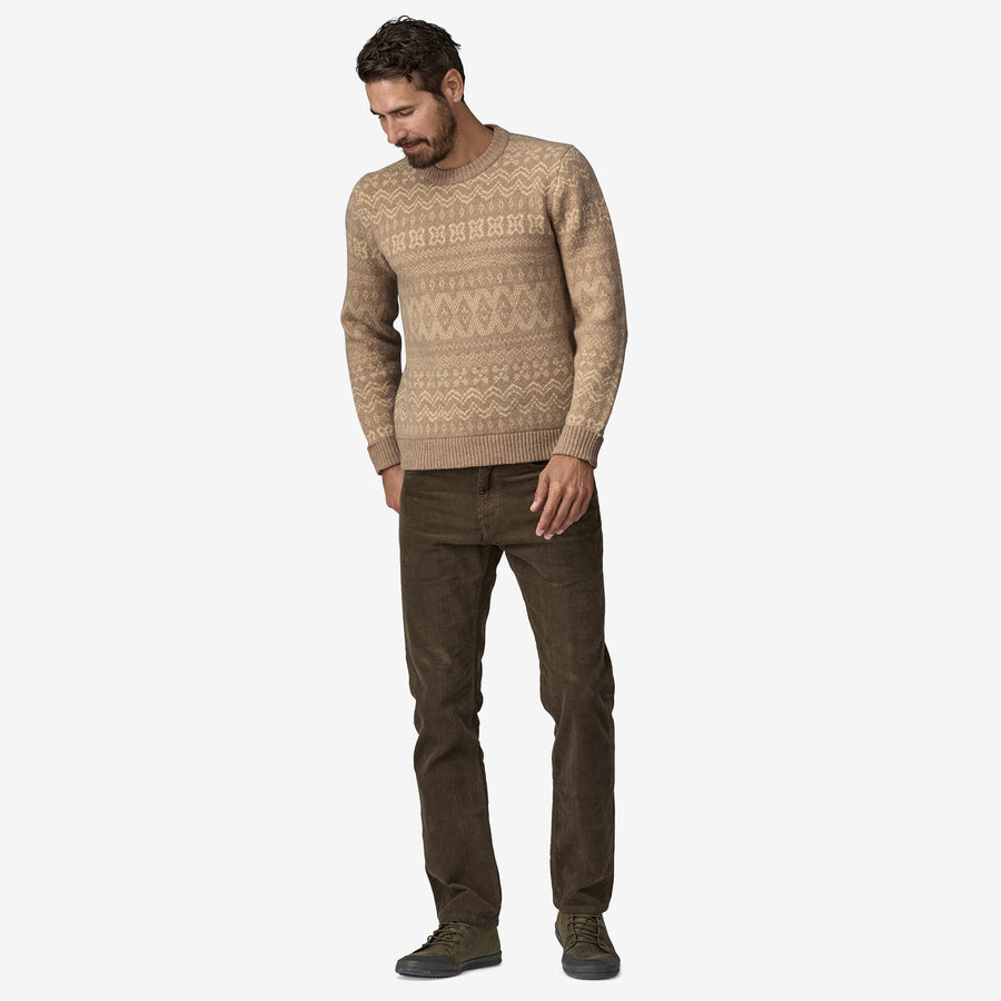 Patagonia Men's Recycled Wool-Blend Sweater - Helsman : Seabird Grey