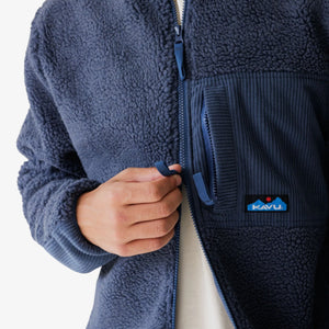 KAVU Wayside Fleece - Dark Navy