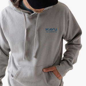 Kavu Fade Away Hoodie - Quarry Grey