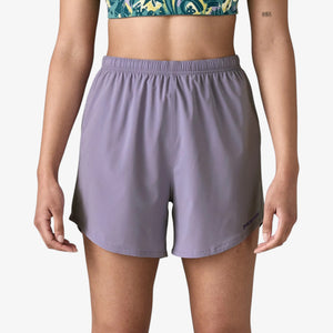 Patagonia Women's Trailfarer Running Shorts - 4½" - Concrete Purple