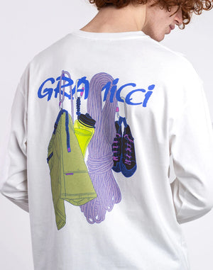 Gramicci Equipped Longsleeve T-Shirt - White