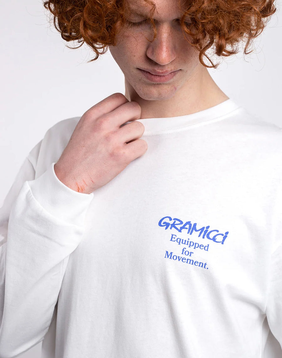 Gramicci Equipped Longsleeve T-Shirt - White