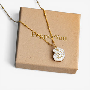 Pepper You 'Pearly White Shell' Necklace