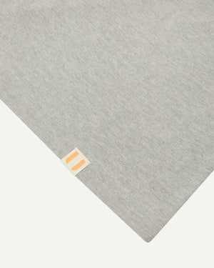 USKEES #7008 Oversized T-Shirt -Grey Marl