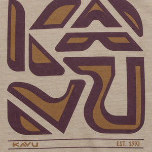 Kavu Cubed T-Shirt  - Buff