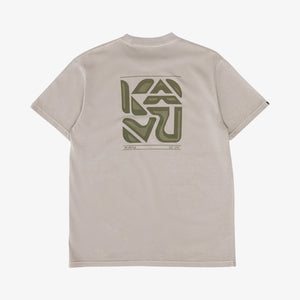 Kavu Cubed T-shirt - Greige