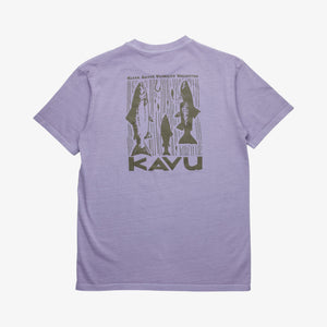 Kavu Salmon T-Shirt - Dusted Grape