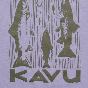 Kavu Salmon T-Shirt - Dusted Grape