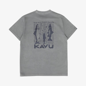 Kavu Salmon T-shirt - Moonless Night