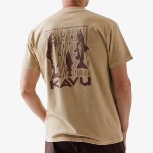 Kavu Salmon T-Shirt - Olive Stone