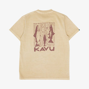 Kavu Salmon T-Shirt - Olive Stone