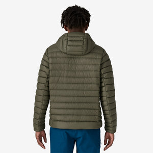 Patagonia Men's Down Sweater Hooded Jacket - Pine Needle Green