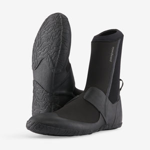 Patagonia R4® Yulex® Regulator® Round Toe Wetsuit Booties - Black