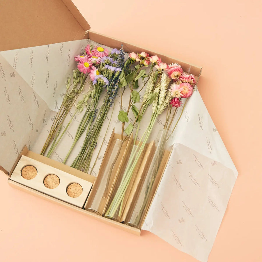 Dried Flowers Gift Box