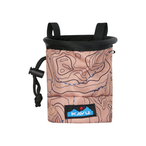 KAVU Peak Seeker Chalk Bag - Sea Map