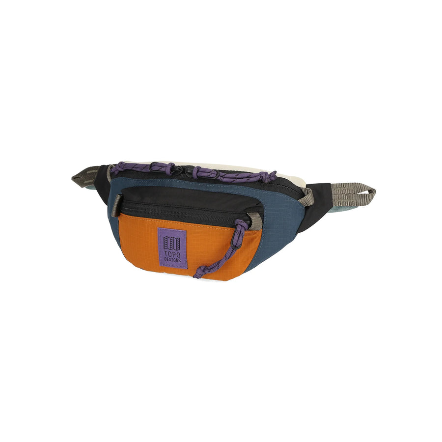 Topo Designs Mountain Waist Pack - Pond Blue/Spice