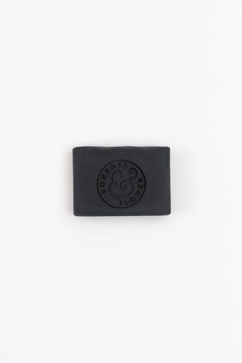 Bohemia & Flower  Coast Bar Soap - Activated Charcoal, Cedarwood & Rosemary