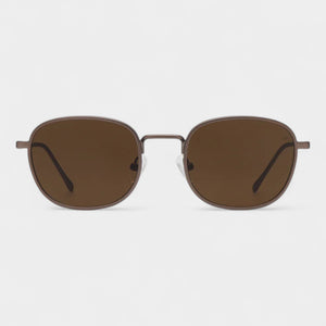 A.Kjaerbede Hello Sunglasses - Matte Brown