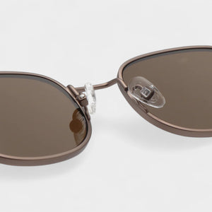 A.Kjaerbede Hello Sunglasses - Matte Brown