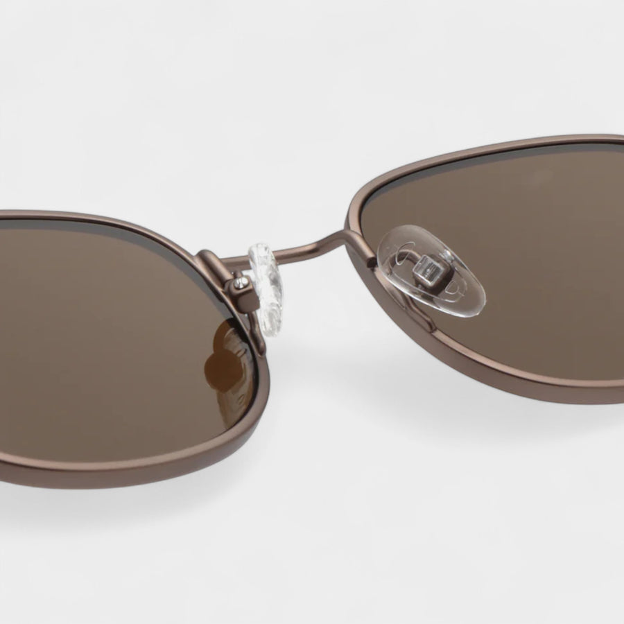 A.Kjaerbede Hello Sunglasses - Matte Brown