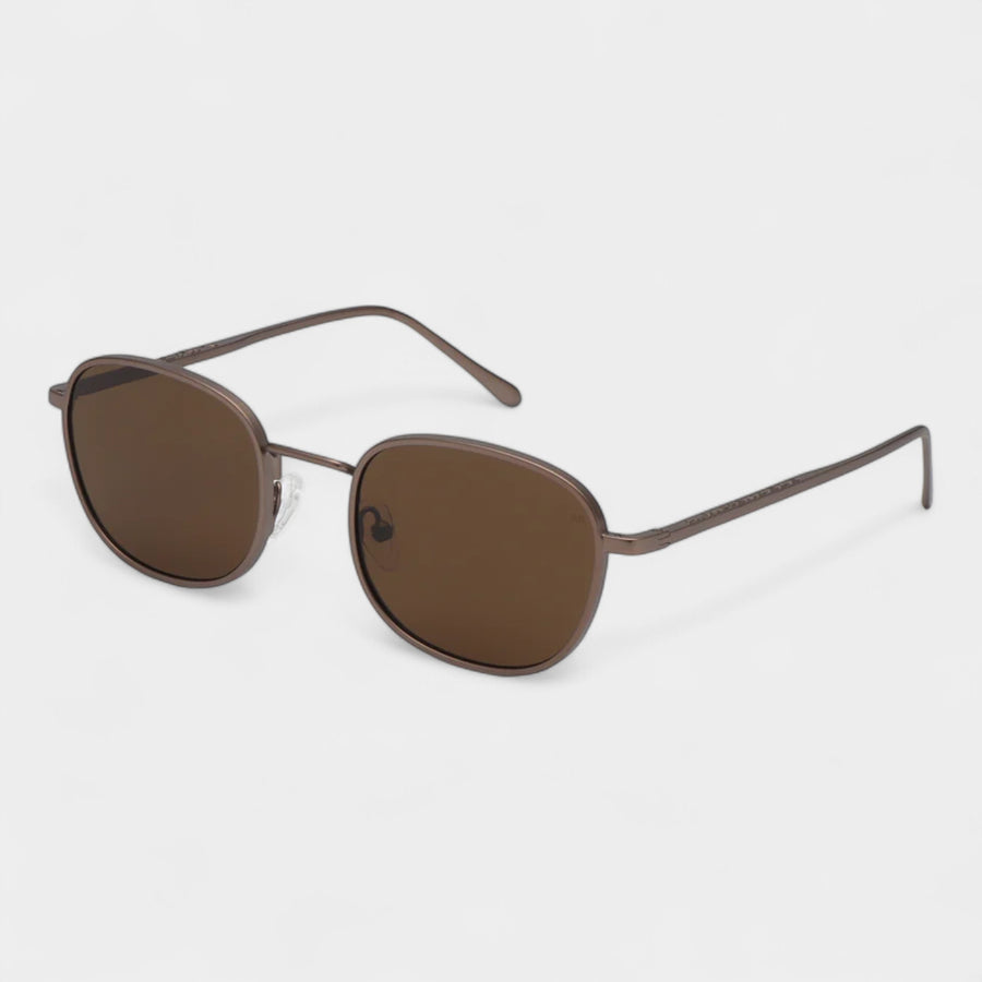 A.Kjaerbede Hello Sunglasses - Matte Brown