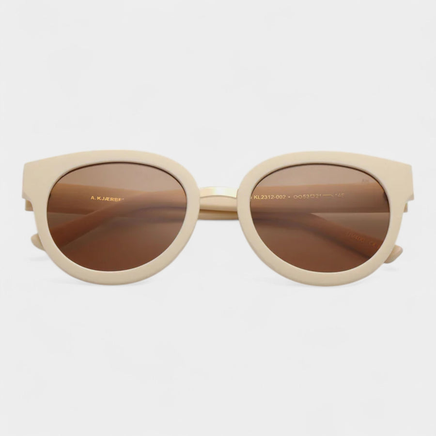 A.KJAERBEDE Jolie Sunglasses - Cream