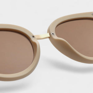 A.KJAERBEDE Jolie Sunglasses - Cream